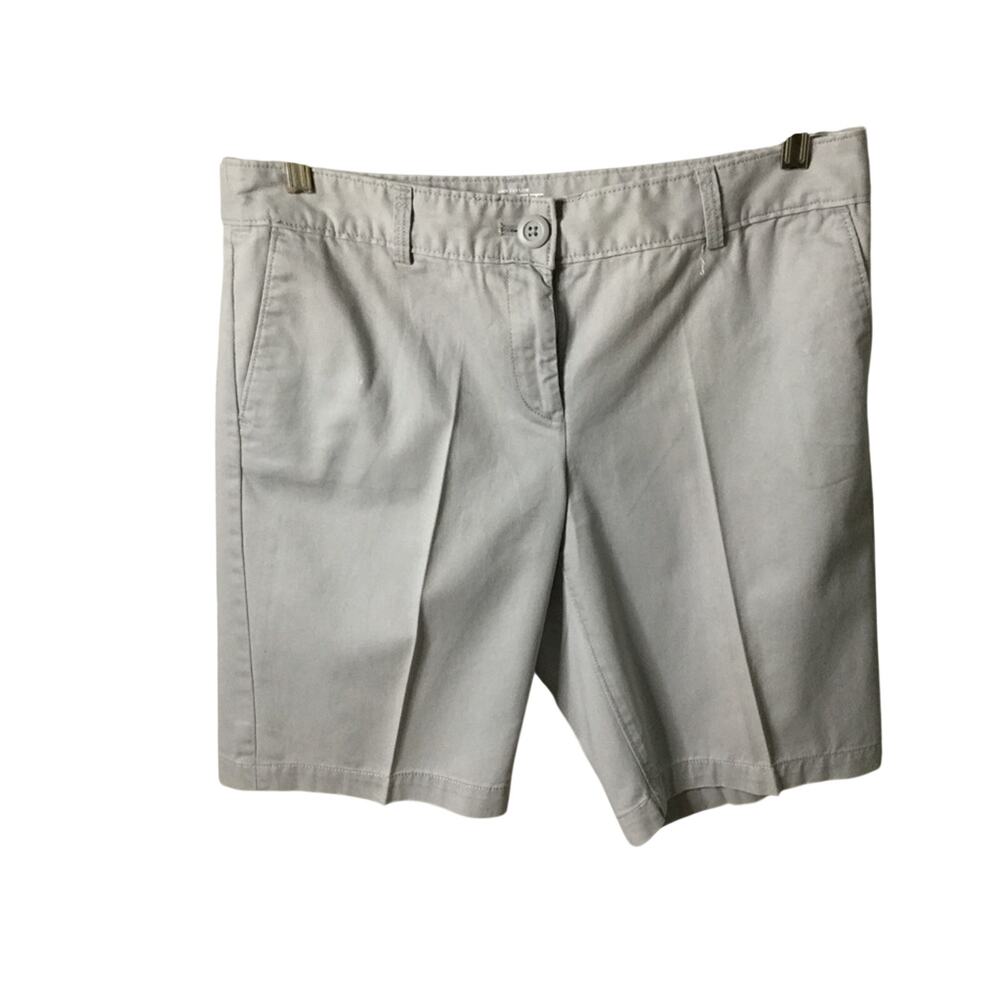 LOFT Shorts – Size 8 – Grey – NWOT – 100% Cotton